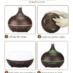 Air Diffuser_Humidifier -400ml Tank