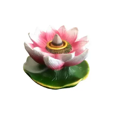 Backflow Incense Burner- Lotus