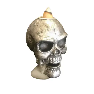 Backflow Incense Burner- Skull