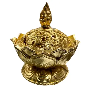 Lotus Brass Burner